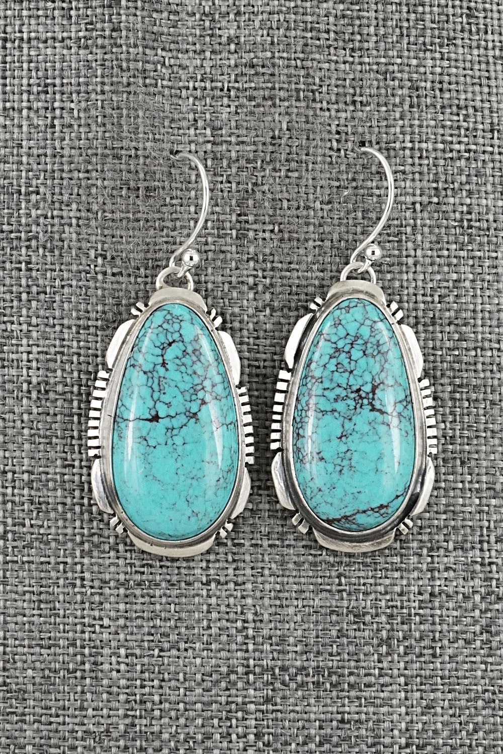 Turquoise & Sterling Silver Earrings - Thomas Francisco