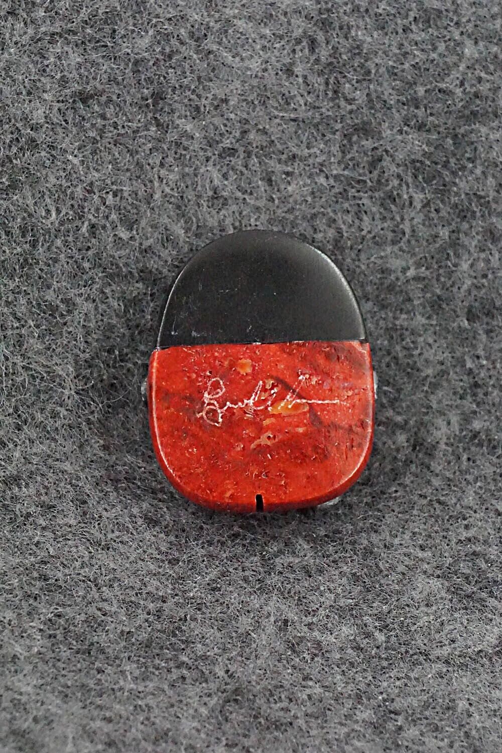 Ladybug Zuni Fetish Carving - Reynold Lunasee