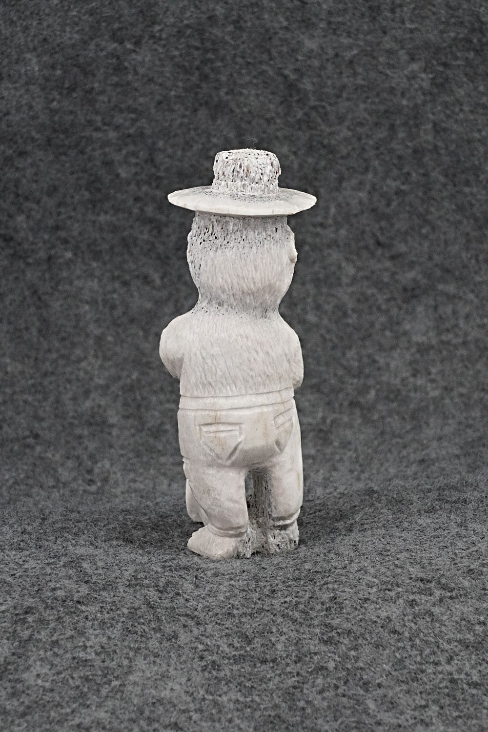 Smokey Bear Zuni Fetish Carving - Chris Peina