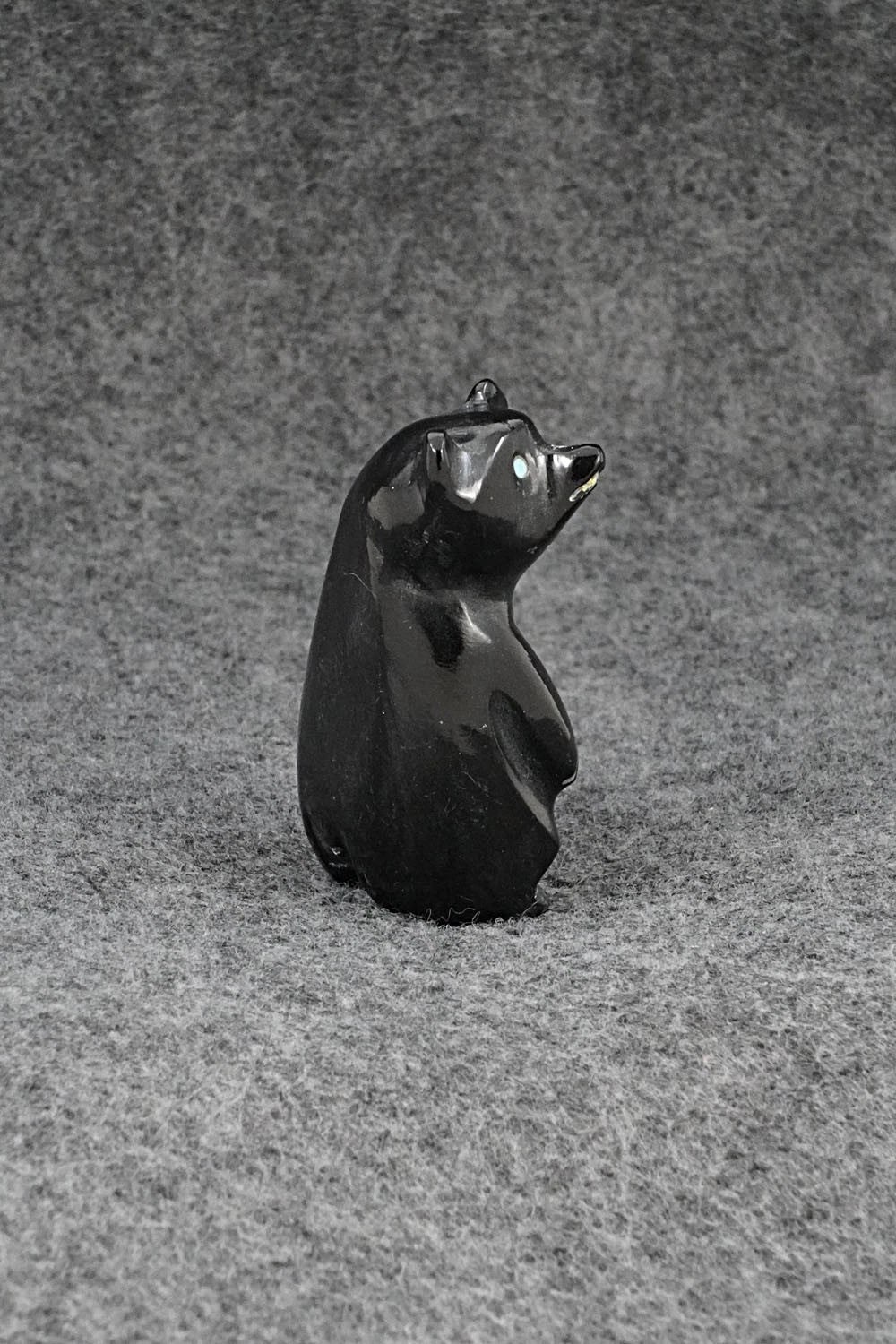 Bear Zuni Fetish Carving - Calvert Bowannie