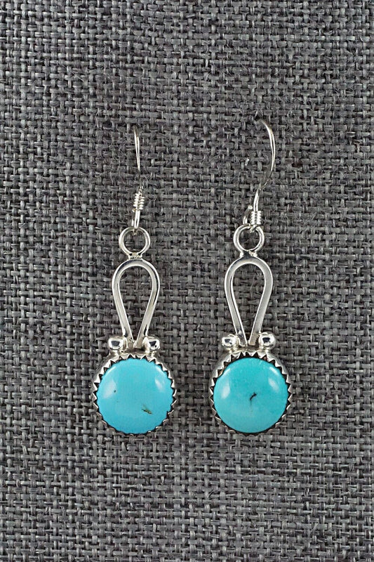 Turquoise & Sterling Silver Earrings - Sadie Jim