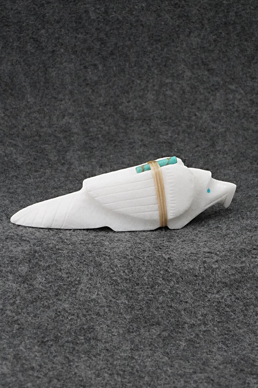 Eagle Zuni Fetish Carving - Herb Halate