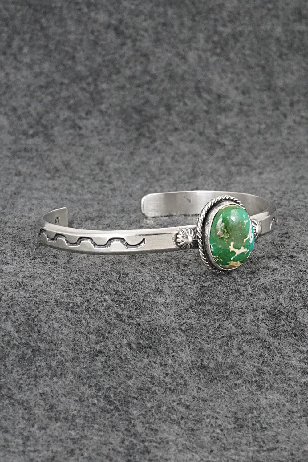 Turquoise & Sterling Silver Bracelet - Samuel Yellowhair