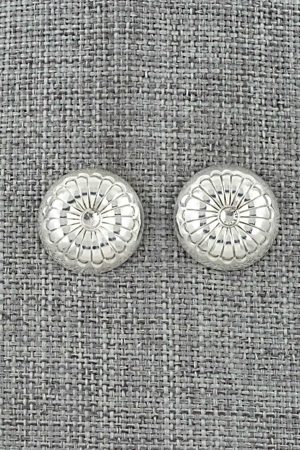 Sterling Silver Earrings - Marie Yazzie