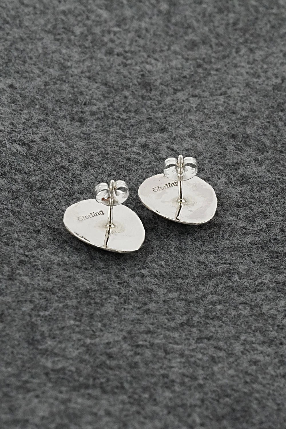 Turquoise & Sterling Silver Earrings - Sandra Parker