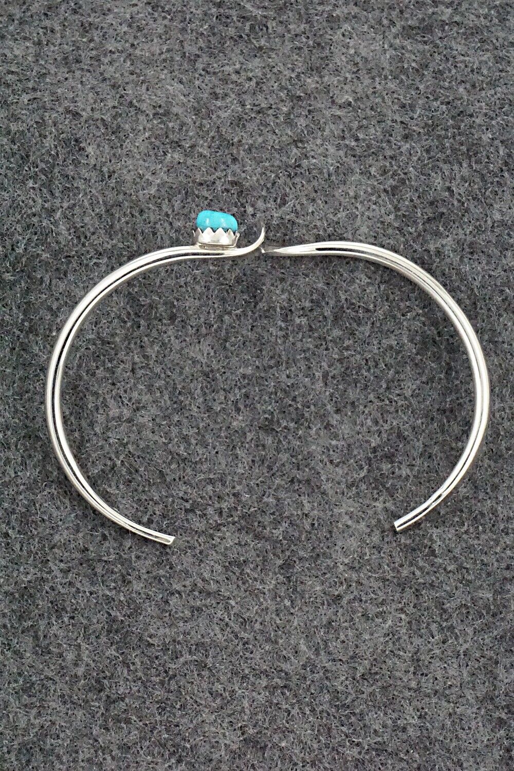 Turquoise & Sterling Silver Bracelet - Yolanda Skeets