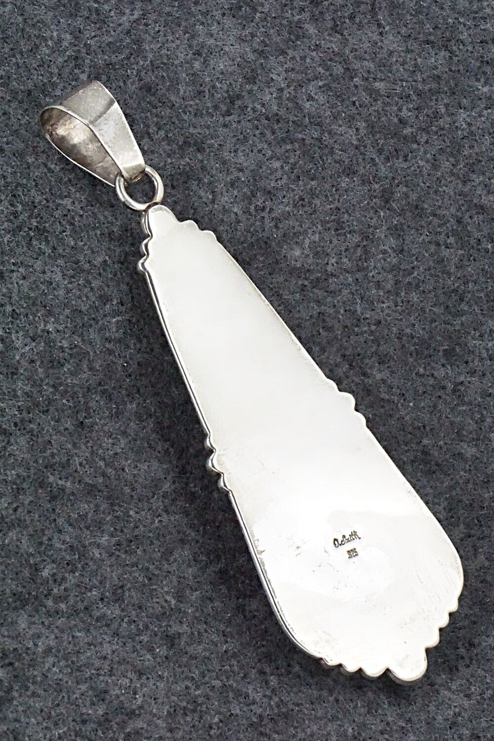 Sodalite and Sterling Silver Pendant - Oliver Smith
