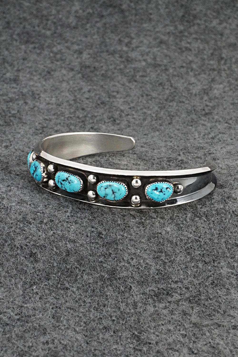Turquoise & Sterling Silver Bracelet - Paul Largo