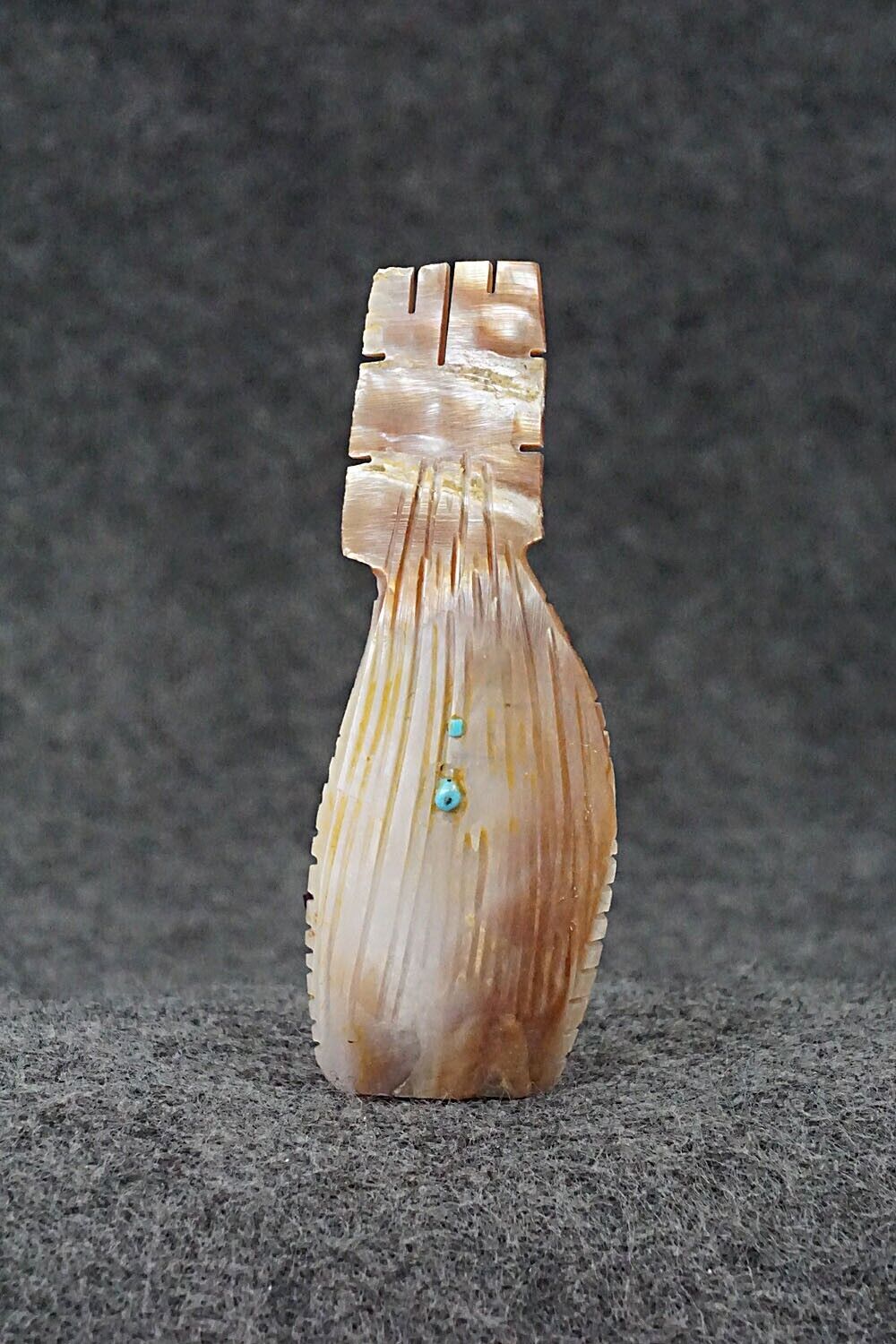 Corn Maiden Zuni Fetish Carving - Carl Etsate