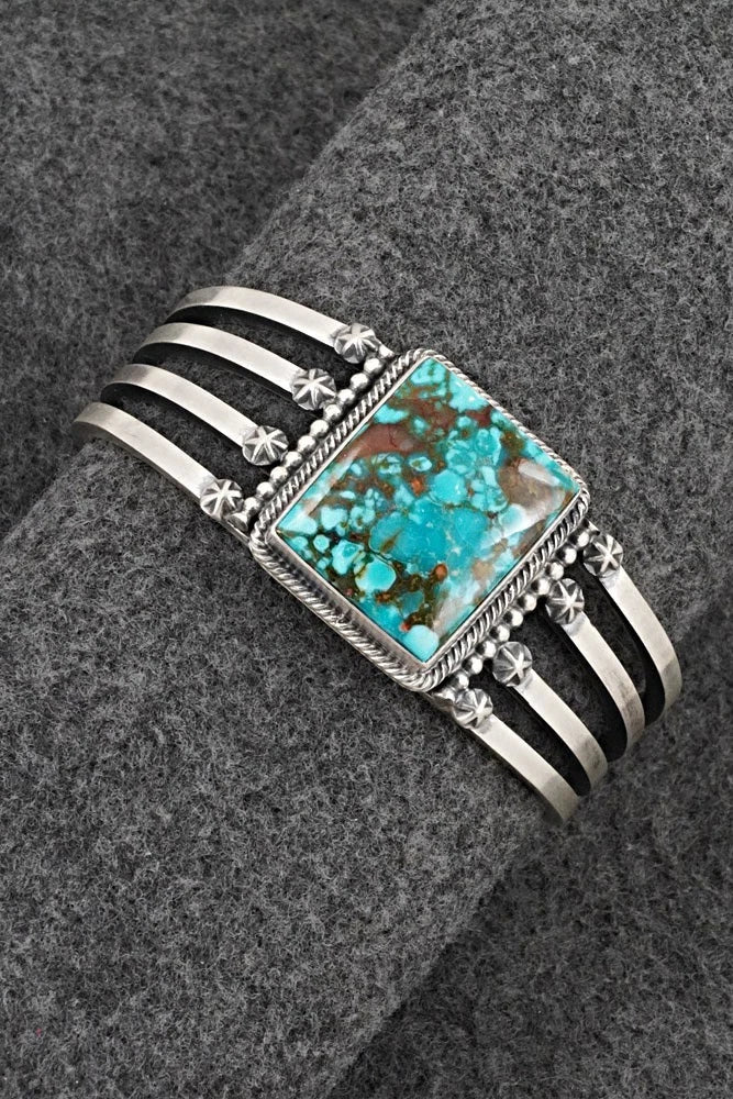 Turquoise & Sterling Silver Bracelet - Daniel Benally