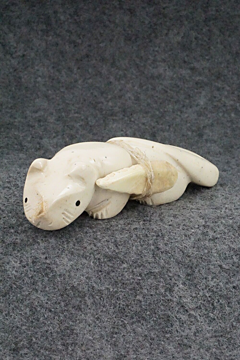 Mountain Lion Zuni Fetish Carving - Justin Red Elk