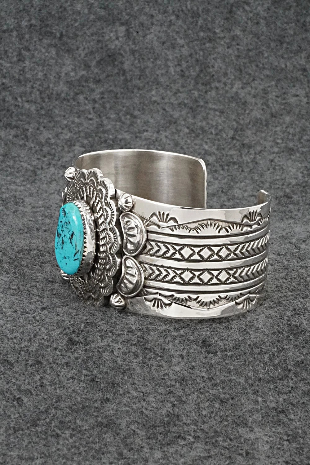 Turquoise & Sterling Silver Bracelet - Bruce Morgan