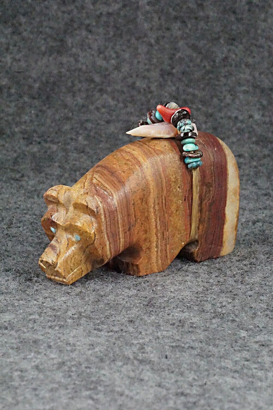 Bear Zuni Fetish Carving - Douglas Martza