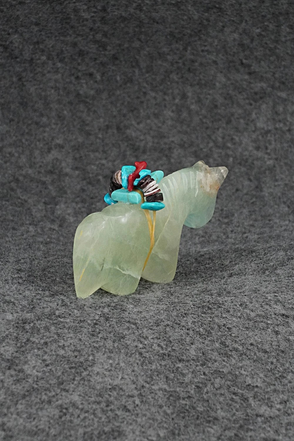 Horse Zuni Fetish Carving - Rodney Laiwakete