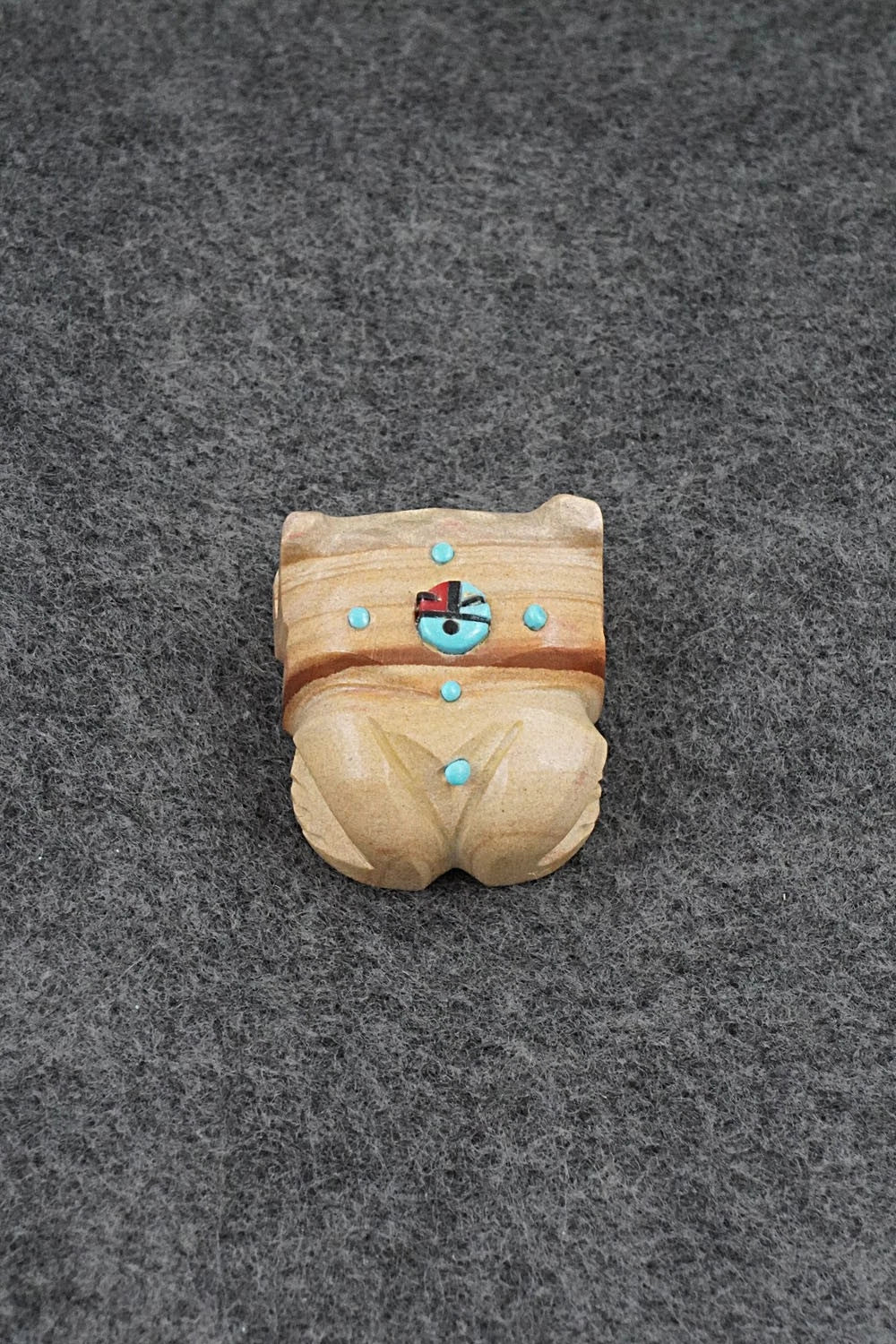 Frog Zuni Fetish Carving - Danette Laate