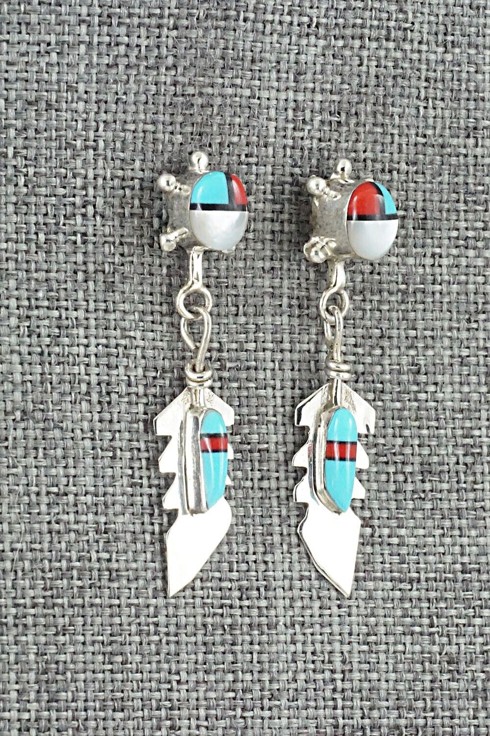 Multi-Stone & Sterling Silver Earrings - Maggie Bedah