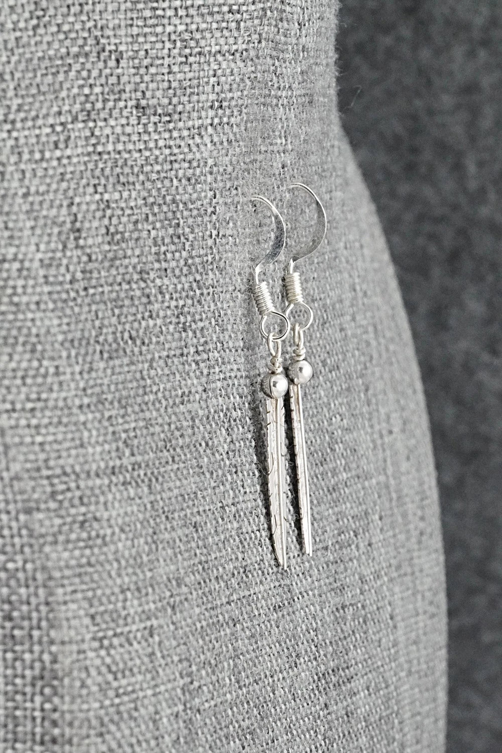 Sterling Silver Earrings - Marvin Arviso