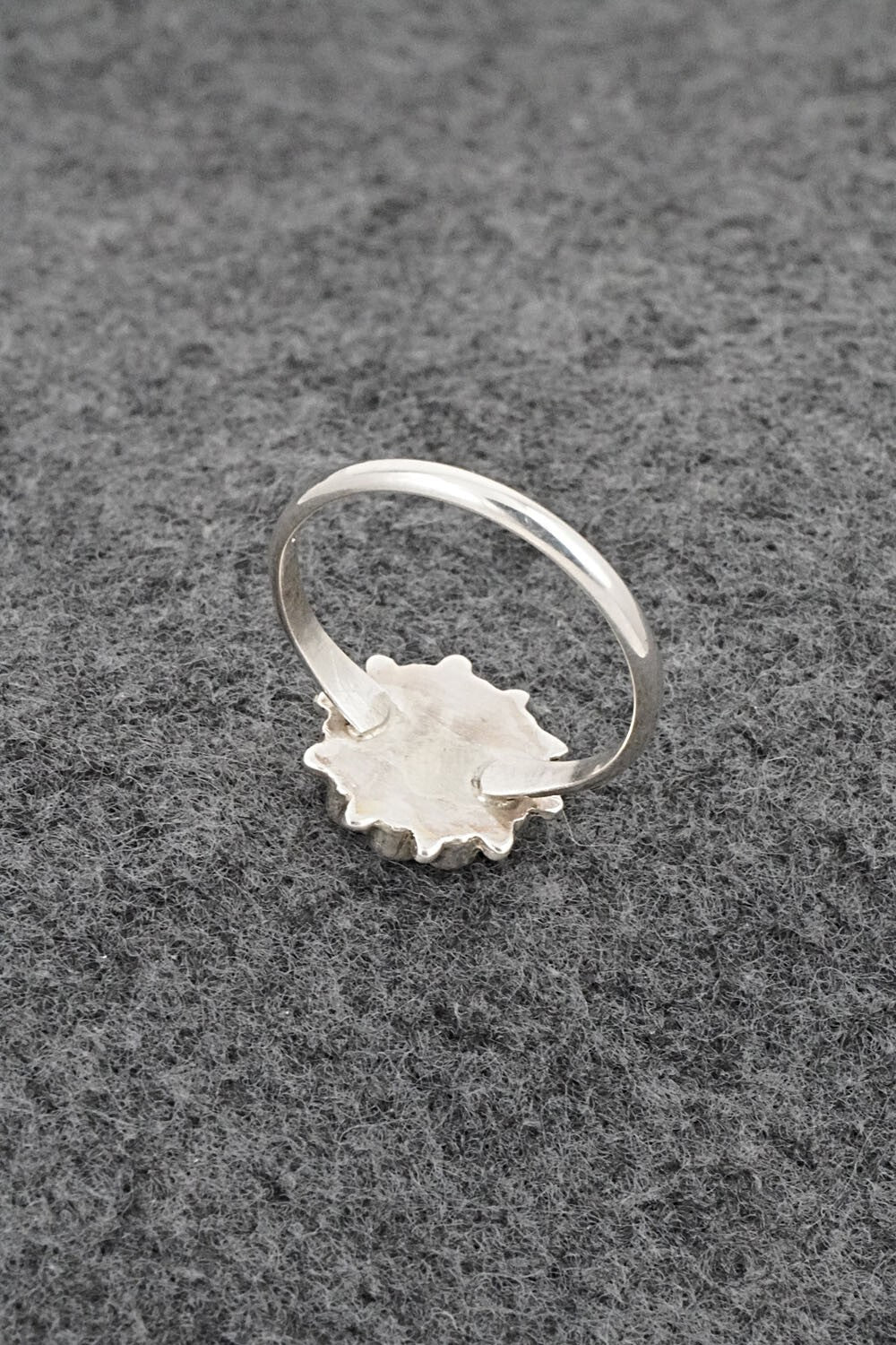 Multi-Stone & Sterling Silver Ring - Maxine Soseeah - Size 7.5