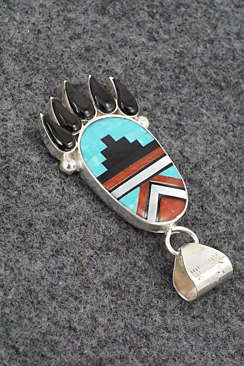 Multi-Stone & Sterling Silver Pendant - Michelle Peina