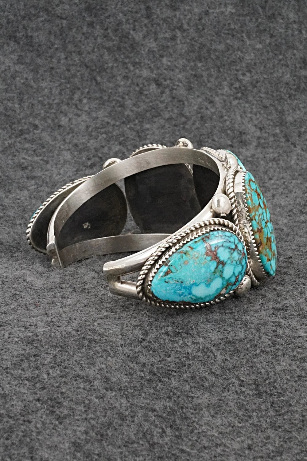 Turquoise & Sterling Silver Bracelet - Ray Nez