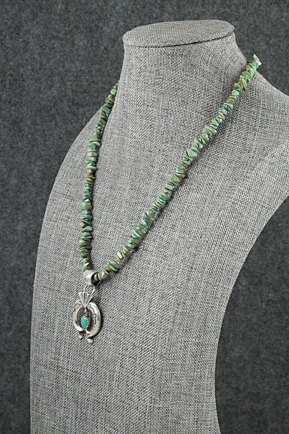 Turquoise & Sterling Silver Necklace - Sharon McCarthy