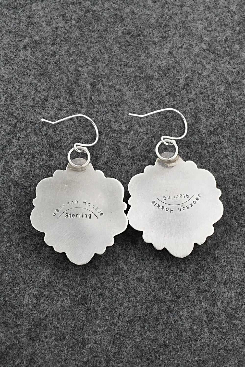 Turquoise & Sterling Silver Earrings - Jackson Hoskie