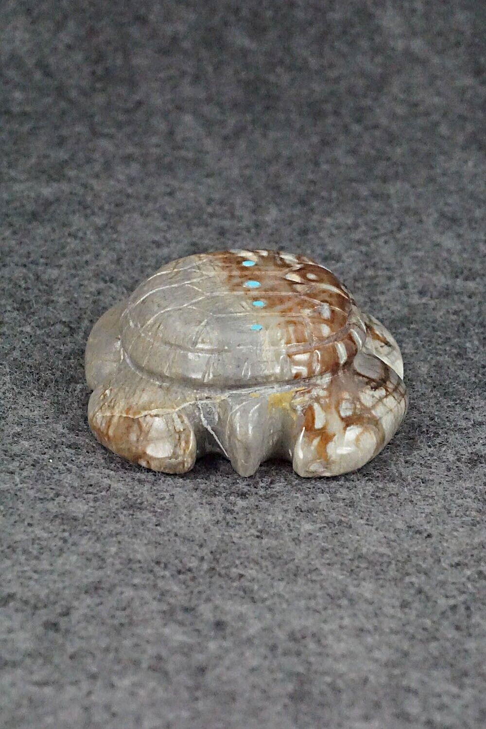 Turtle Zuni Fetish Carving - Danny Lonjose