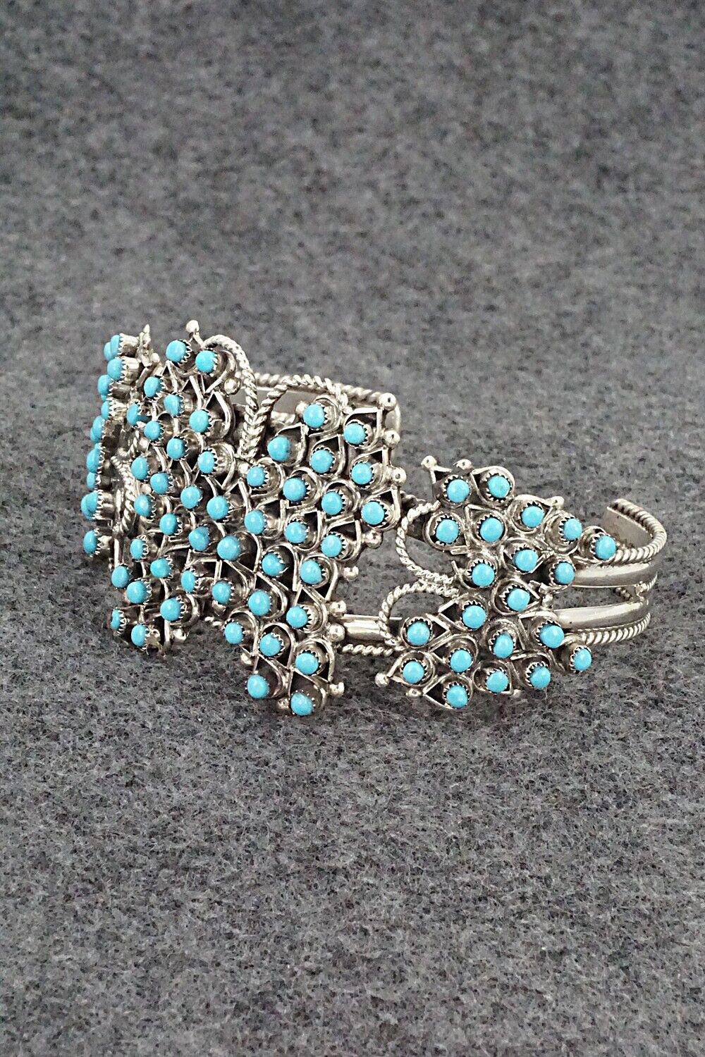 Turquoise & Sterling Silver Bracelet - Wayne Johnson