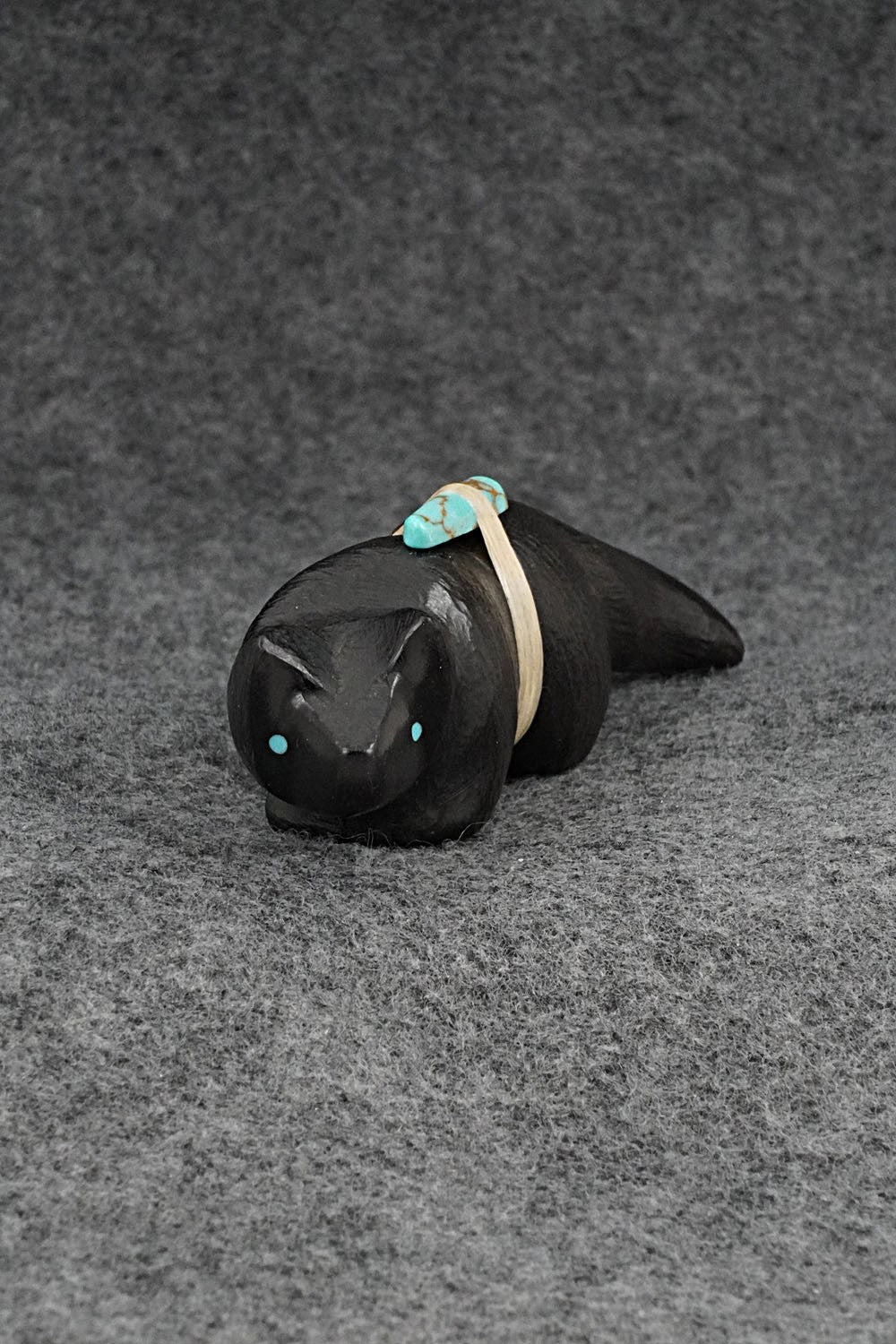 Wolf Zuni Fetish Carving - Herbert Halate