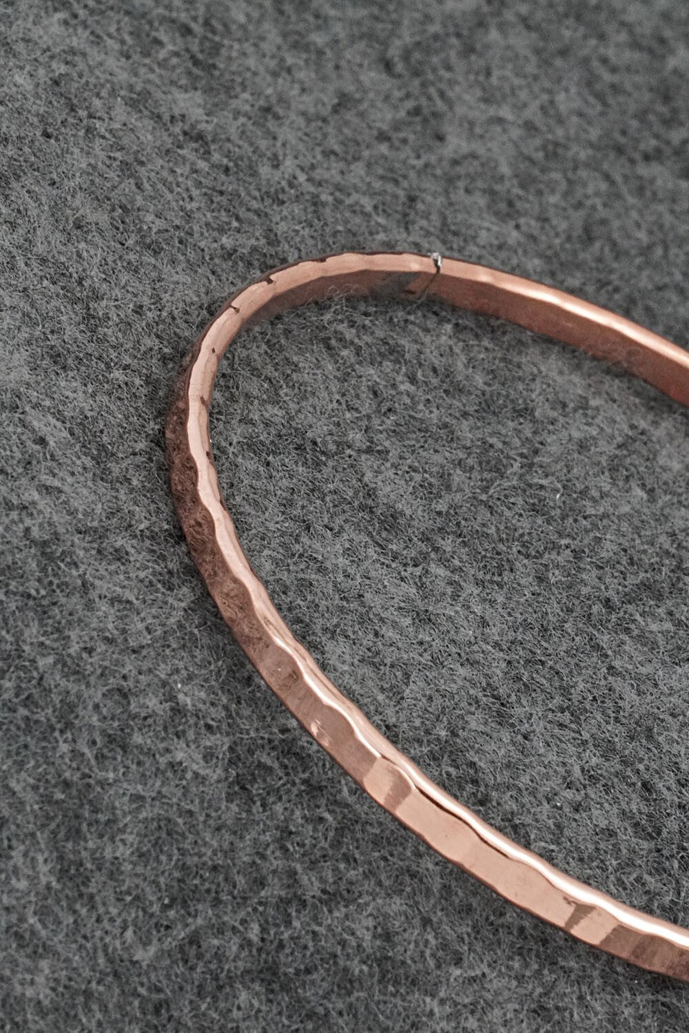 Copper Bangle Bracelet - Elaine Tahe