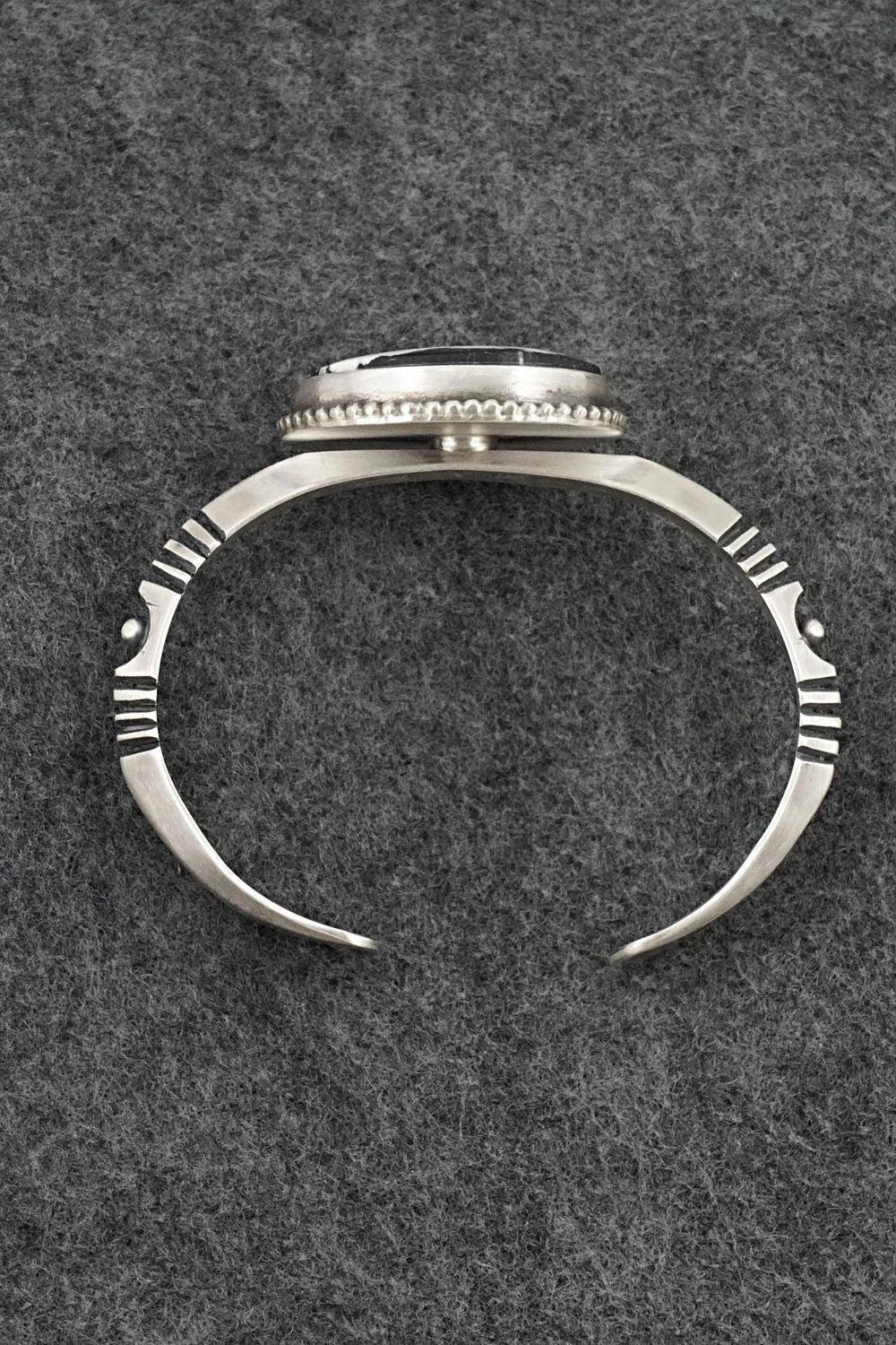 White Buffalo & Sterling Silver Bracelet - Paul Livingston