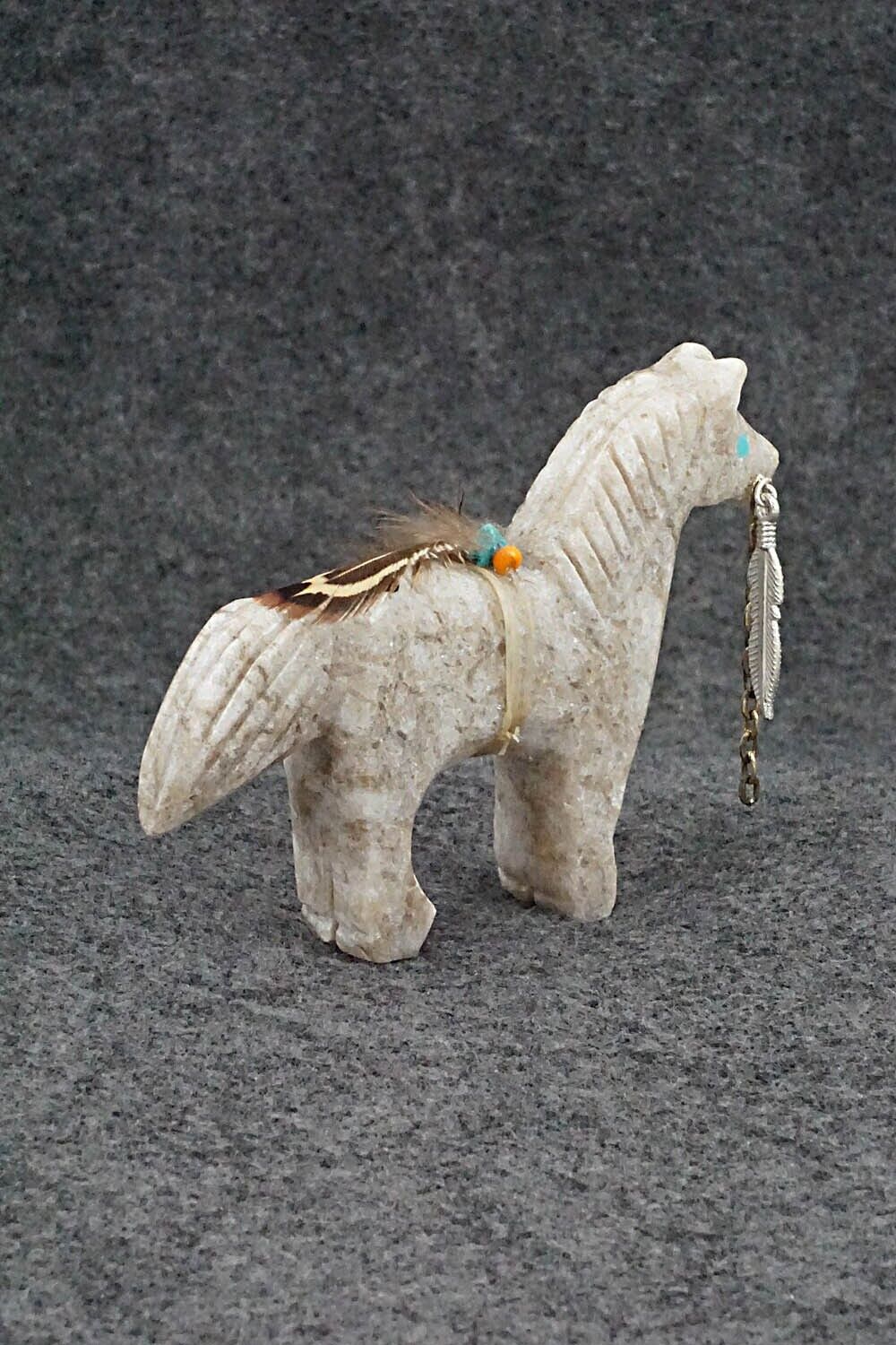 Horse Navajo Fetish Carving - Ben Livingston