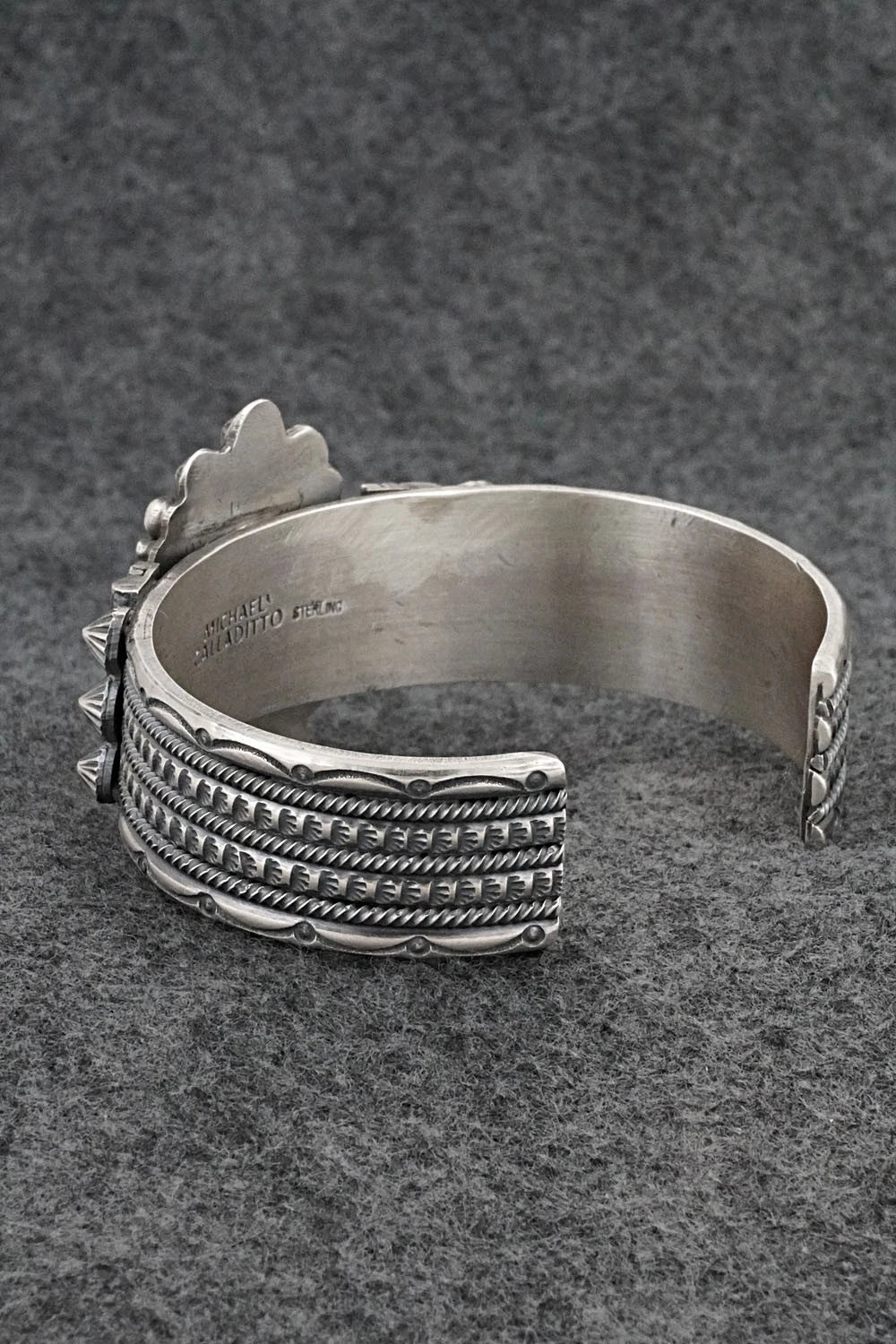 Turquoise & Sterling Silver Bracelet - Michael Calladitto
