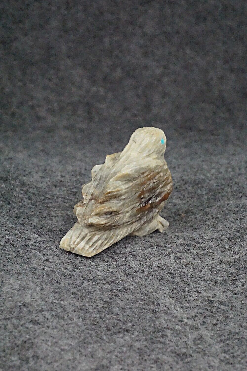 Eagle Zuni Fetish Carving - Tony Mackel