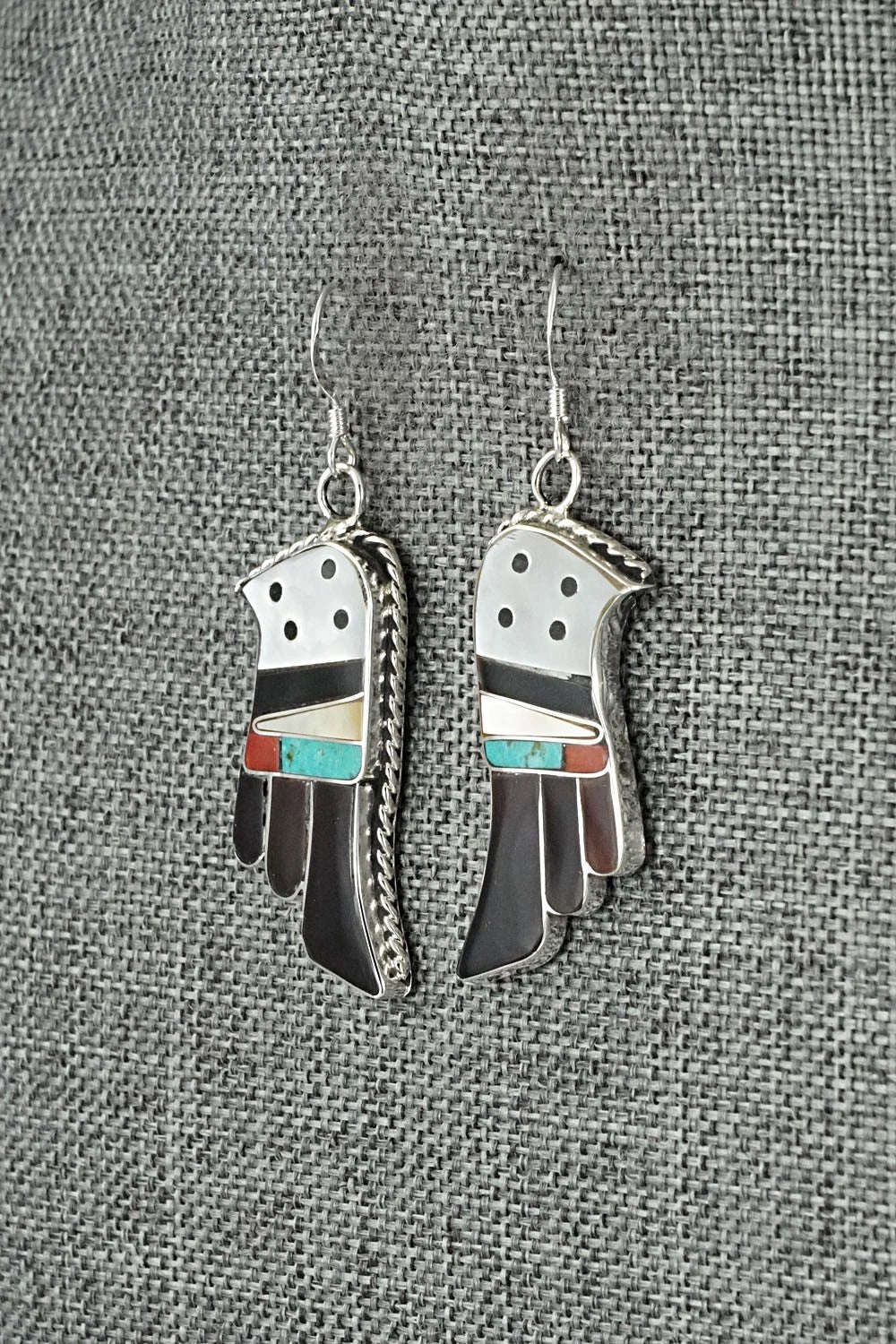 Multi-Stone & Sterling Silver Inlay Necklace Set - Corraine Shack
