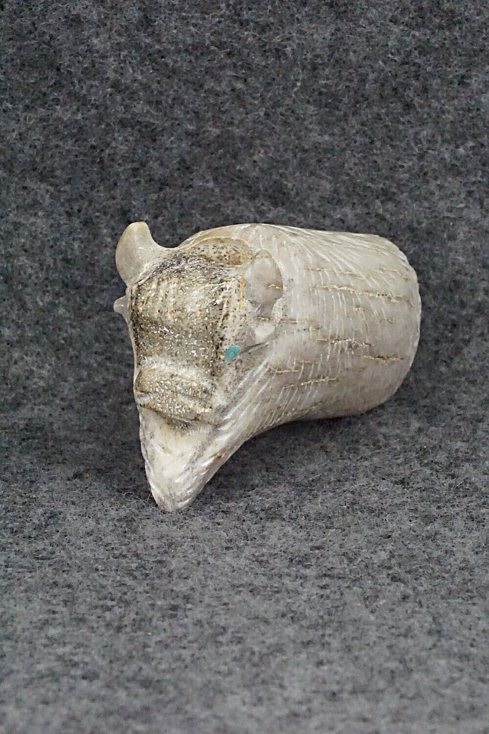 Buffalo Zuni Fetish Carving - Allison White