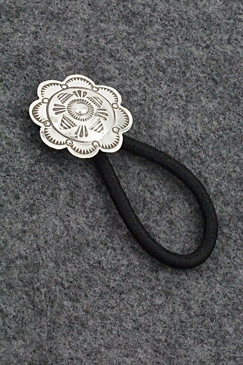 Sterling Silver Hair Tie - Bertha Begay