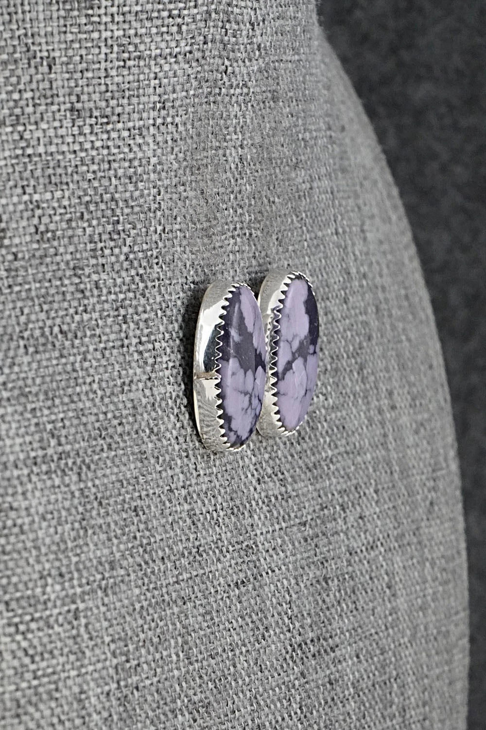 Morado & Sterling Silver Earrings - Murray Hannaweeka