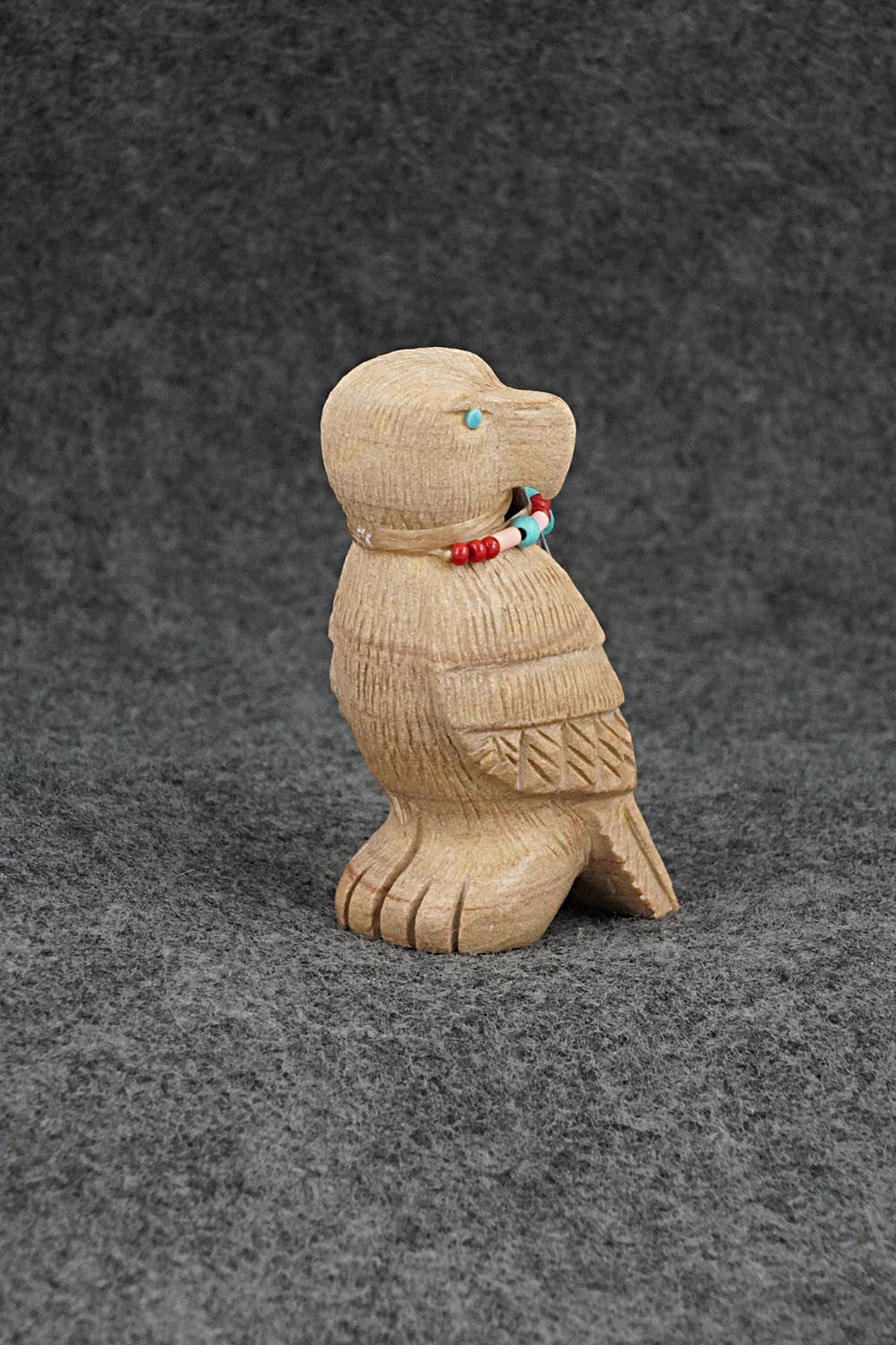 Eagle Zuni Fetish Carving - Douglas Martza