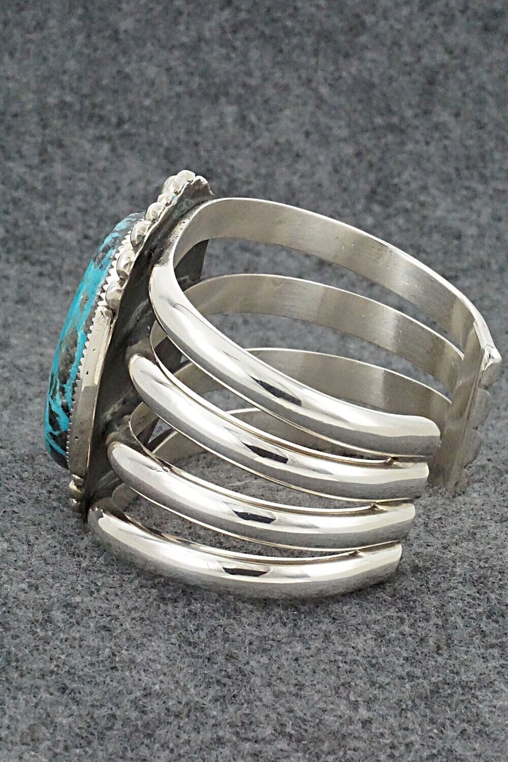 Turquoise & Sterling Silver Bracelet - Ray Nez