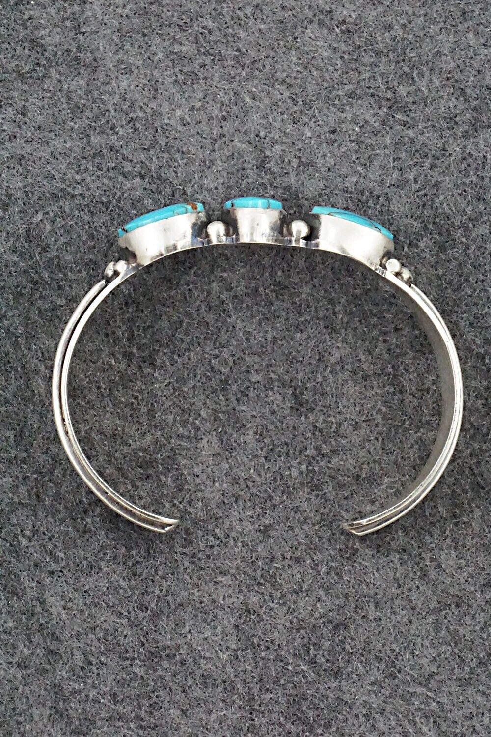 Turquoise & Sterling Silver Bracelet - Darrin Livingston