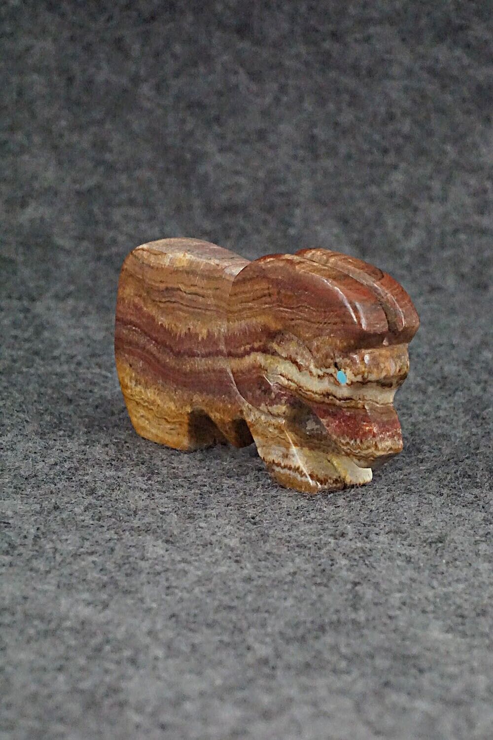 Ram Zuni Fetish Carving - Danny Lonjose