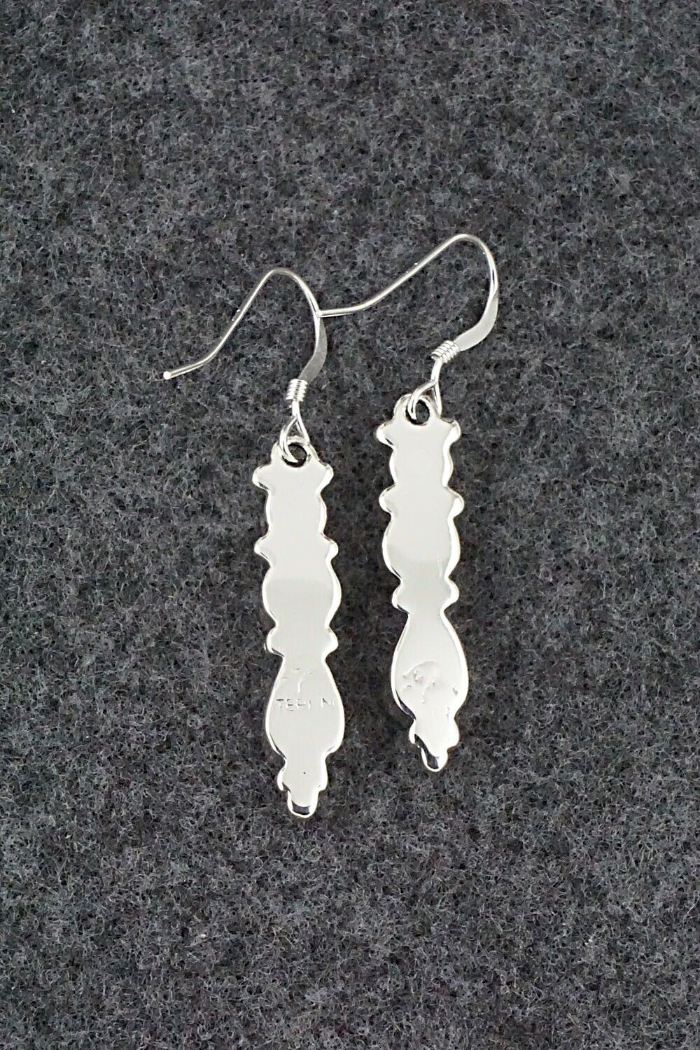 Opalite & Sterling Silver Earrings - Gary Shorty