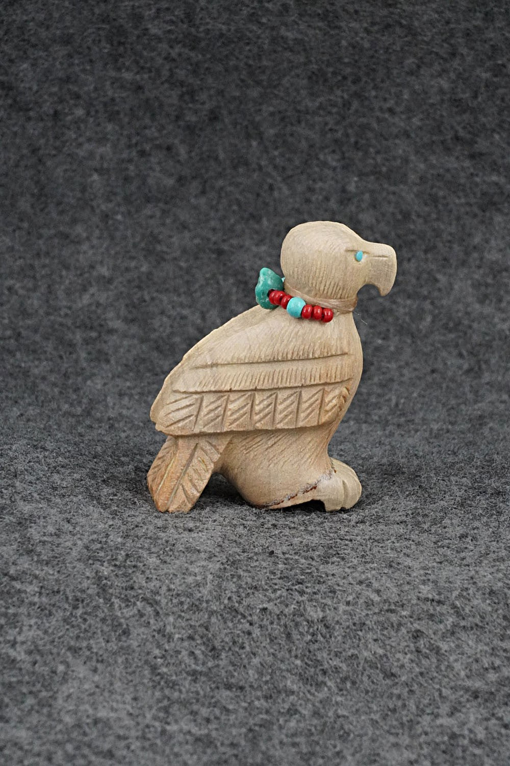 Eagle Zuni Fetish Carving - Douglas Martza