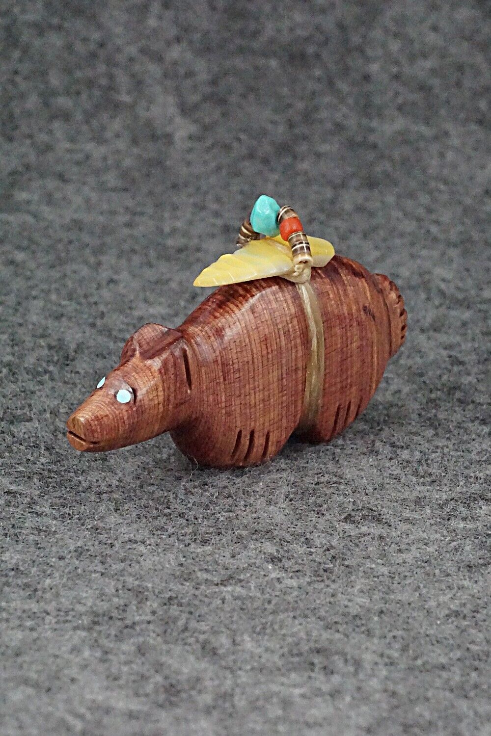 Bear Zuni Fetish Carving - Peter Gasper