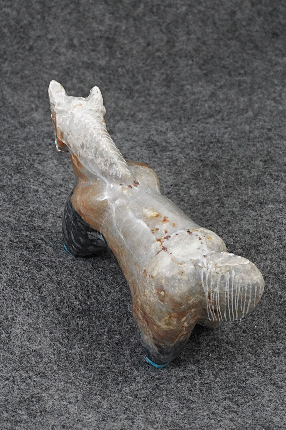 Horse Zuni Fetish Carving - Freddie Leekya