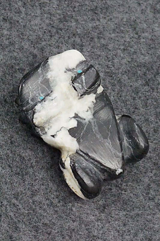 Frog Zuni Fetish Carving - Kelly Lementino