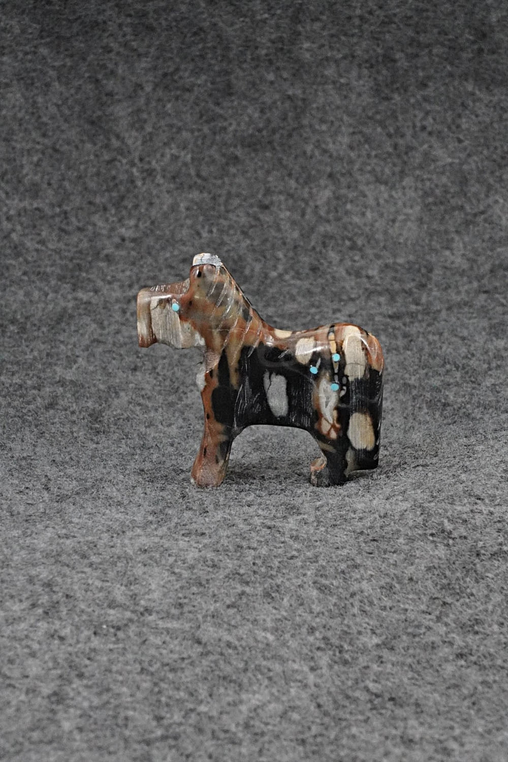 Horse Zuni Fetish Carving - Todd Etsate