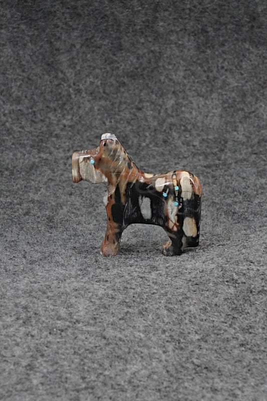 Horse Zuni Fetish Carving - Todd Etsate