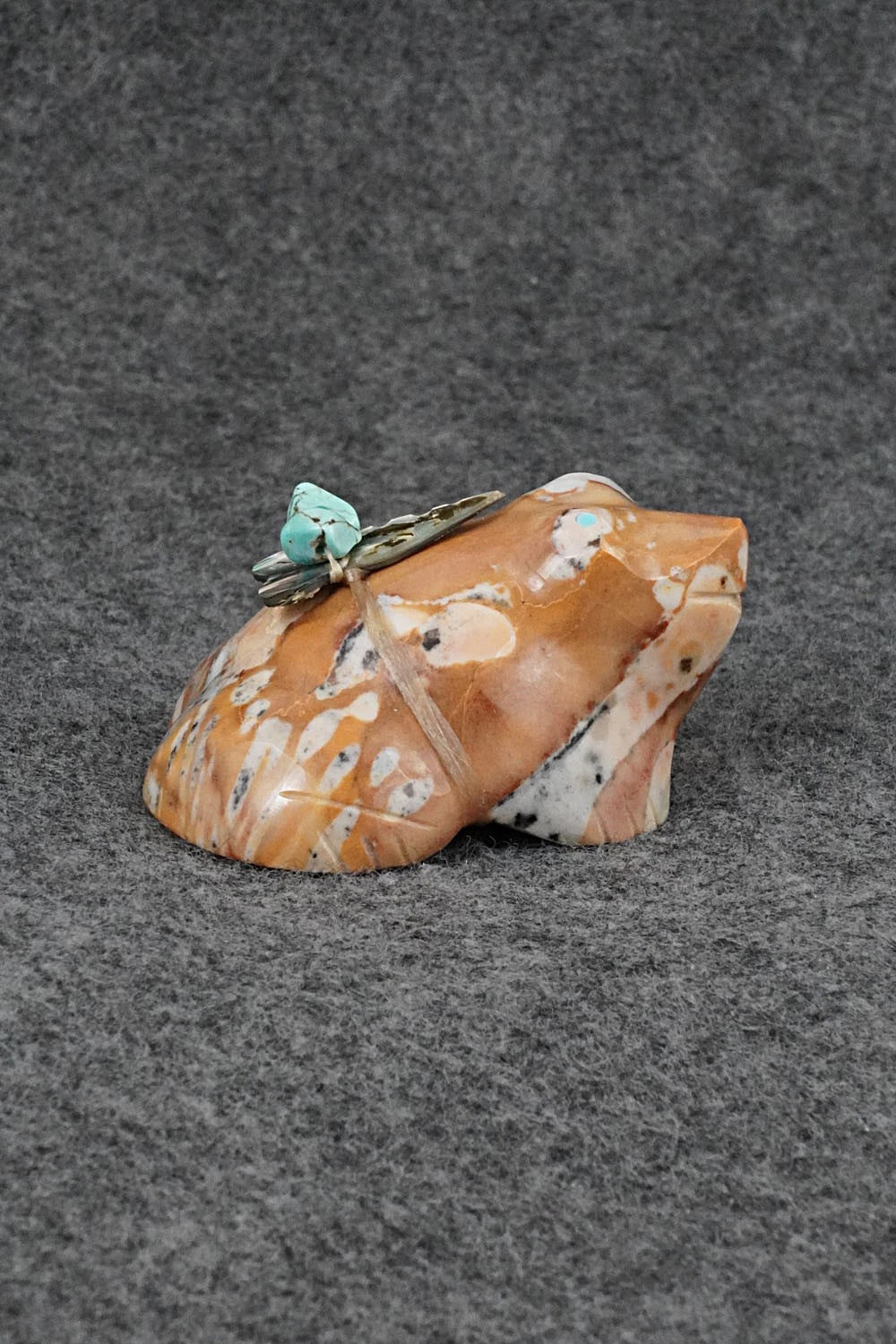 Frog Zuni Fetish Carving - Daphne Quam